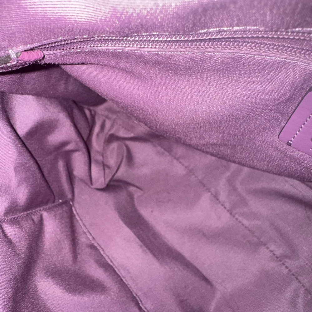Coach Rich Purple Tote Bag - Picture 5 of 8